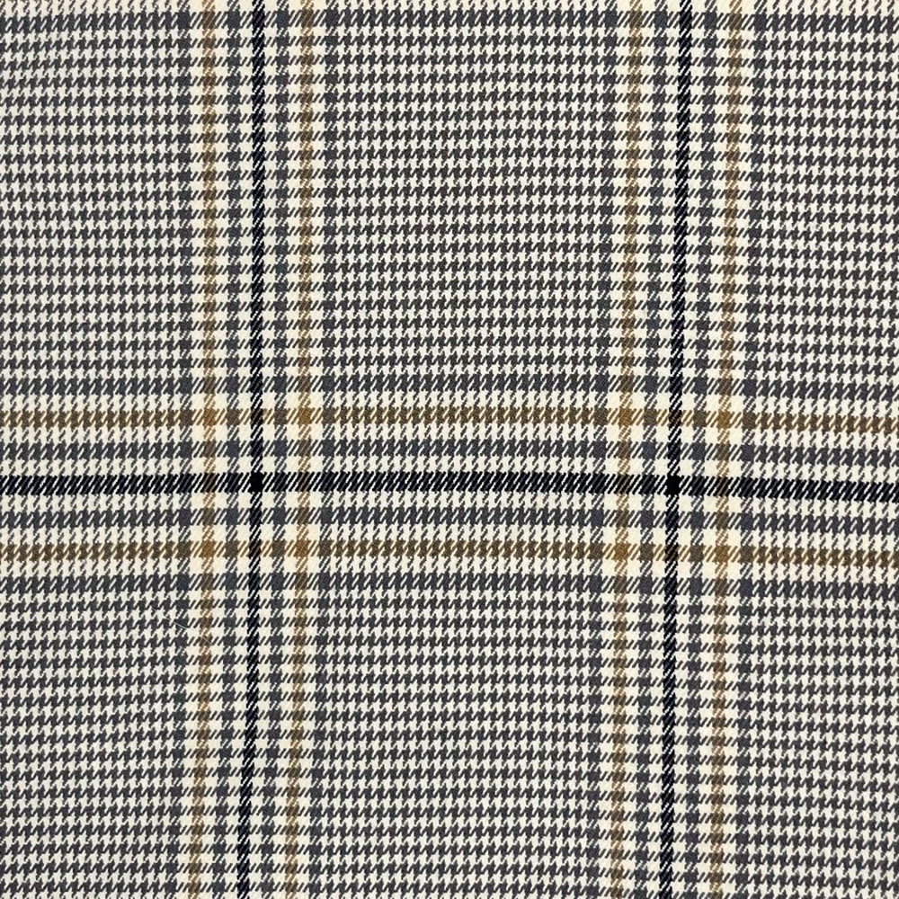 Abercrombie & Fitch Plaid Preppy Straight Leg Ankle Trouser Pants Size Medium - Picture 7 of 10